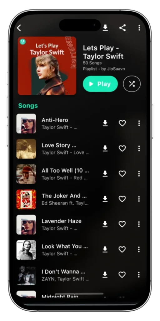BlackHole APK English Playlist